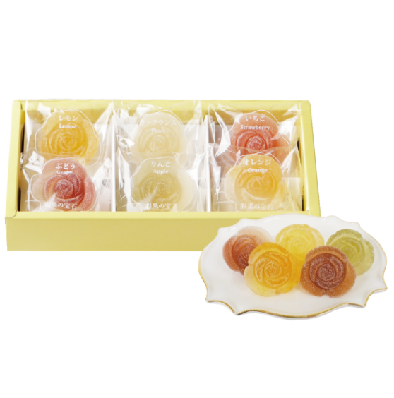 「彩花の宝石」のフラワーゼリーコレクションをプレゼント！